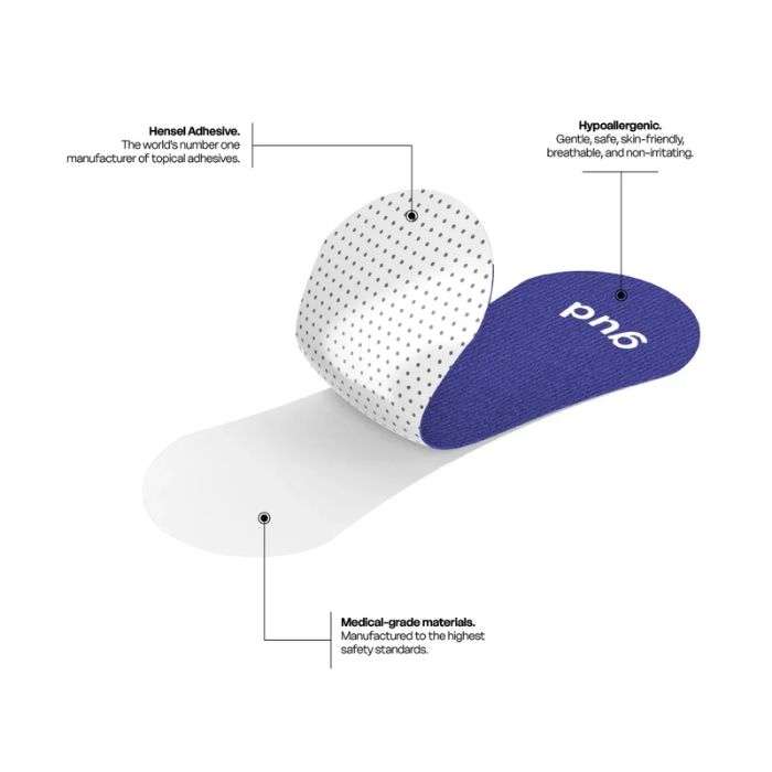 GUDSPORT +AIRE STRIPS NEZ BLEU 30 UNITES