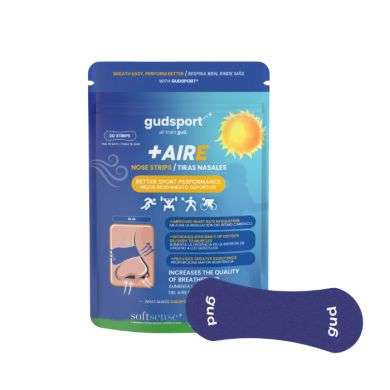 GUDSPORT +AIRE STRIPS NEZ BLEU 30 UNITES