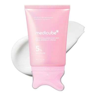 MEDICUBE PDRN COLLAGEN GUA SHA NECK WRINKLE CREAM 5% VOLUFILINE 90 G