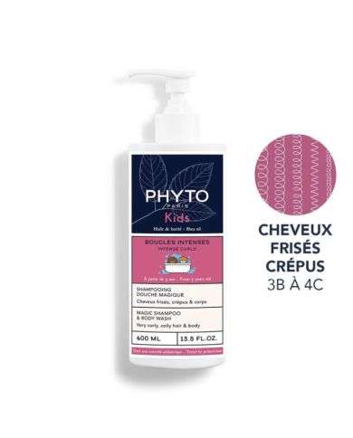 PHYTO KIDS BOUCLES INTENSES SHAMPOOING DOUCHE MAGIQUE 400 ML