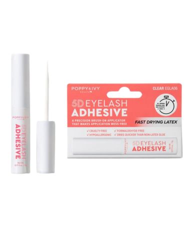 POPPY AND IVY EYELASH ADHESIVE CLEAR EGLA06
