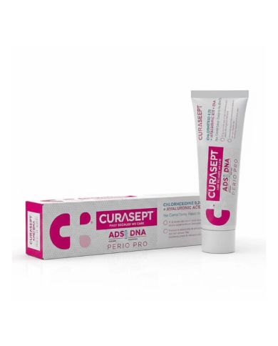 CURASEPT ADS DNA PERIO PRO DENTIFRICE CHLORHEXIDINE 0.12 HYALURONIC ACID +DNA 75 ML