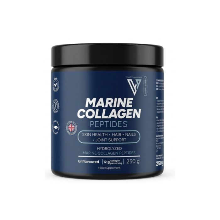 VHEALTH MARINE COLLAGEN PEPTIDES UNFLAVOURED 250 G