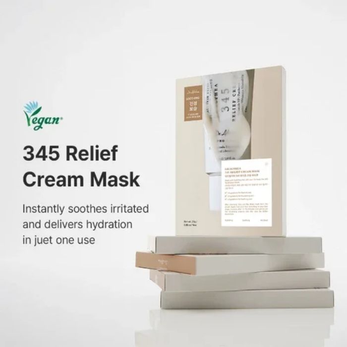 DR ALTHEA 345 RELIEF CREAM MASK PACK DE 4