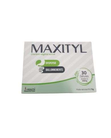 MAXITYL CHARBON VEGETAL ACTIVE 200 MG 30 GELULES