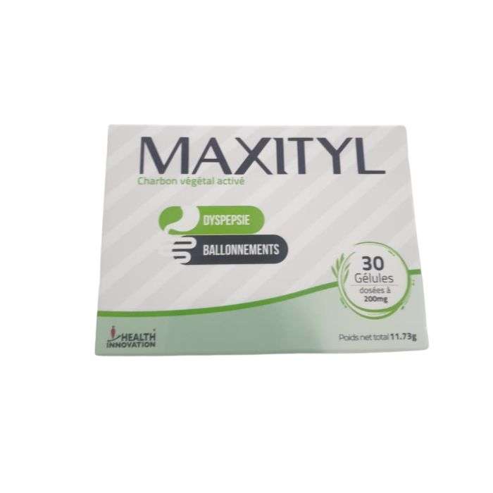MAXITYL CHARBON VEGETAL ACTIVE 200 MG 30 GELULES