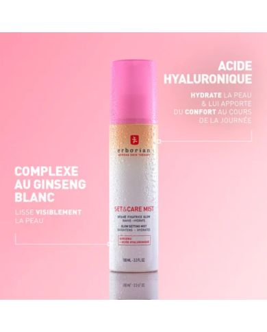 ERBORIAN OFFRE SET AND CARE MIST BAUME FIXATRICE GLOW 100 ML + MUG ERBORIAN OFFERT