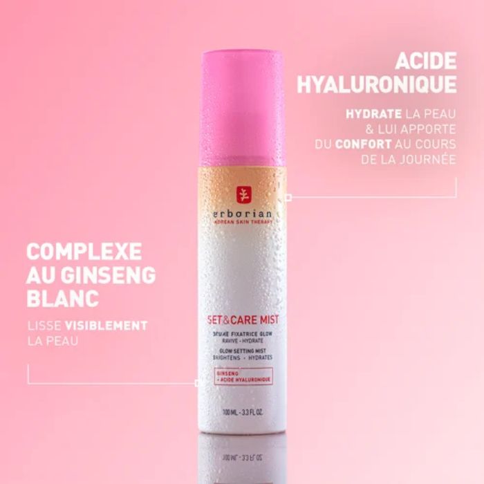 ERBORIAN OFFRE SET AND CARE MIST BAUME FIXATRICE GLOW 100 ML + MUG ERBORIAN OFFERT