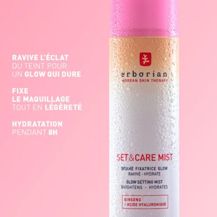 ERBORIAN OFFRE SET AND CARE MIST BAUME FIXATRICE GLOW 100 ML + MUG ERBORIAN OFFERT