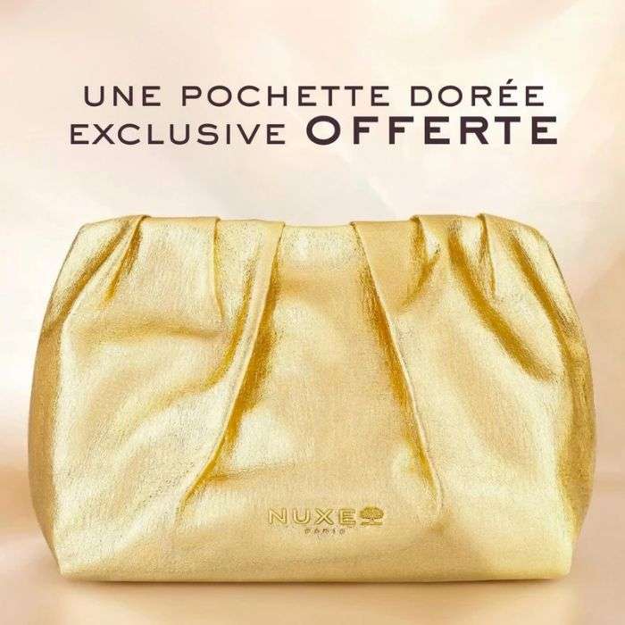 NUXE COFFRET LA COLLECTION PRODIGIEUX AVEC POCHETTE OFFERTE