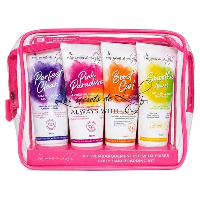LES SECRETS DE LOLY KIT D EMBARQUEMENT CHEVEUX FRISES