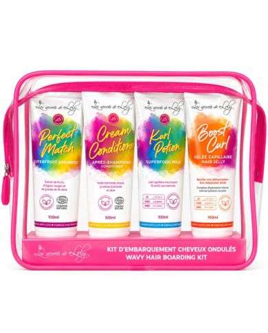 LES SECRETS DE LOLY KIT D EMBARQUEMENT CHEVEUX ONDULES