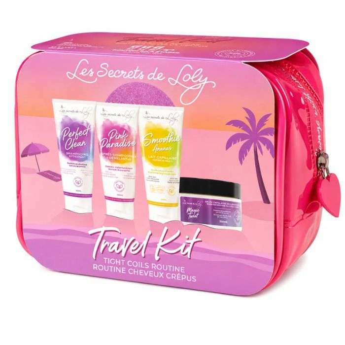 LES SECRETS DE LOLY TRAVEL KIT ROUTINE CHEVEUX CREPUS