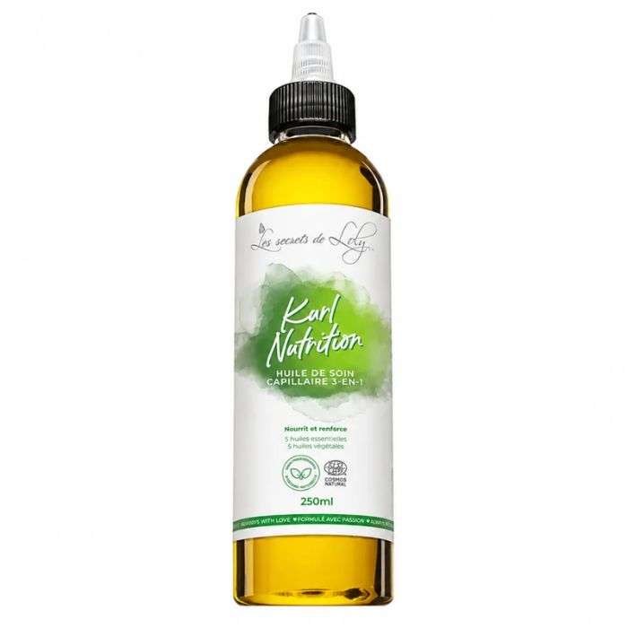 LES SECRETS DE LOLY KURL NUTRITION HUILE DE SOIN CAPILLAIRE 3 EN 1 250 ML