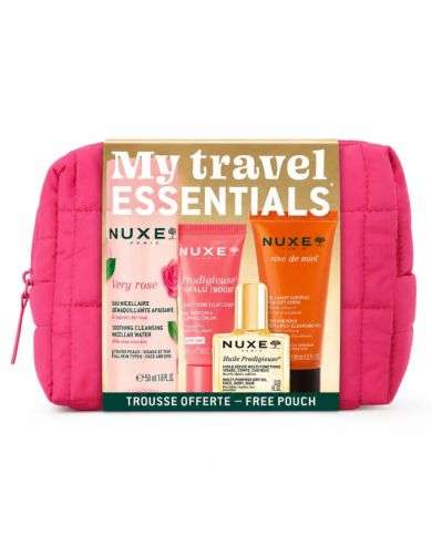 NUXE MY TRAVEL ESSENTIALS AVEC TROUSSE OFFRETE