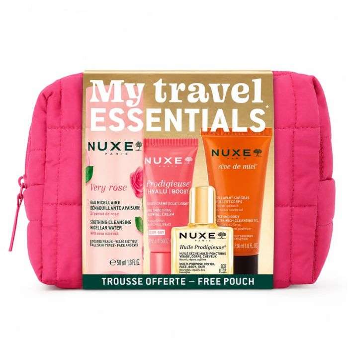 NUXE MY TRAVEL ESSENTIALS AVEC TROUSSE OFFRETE