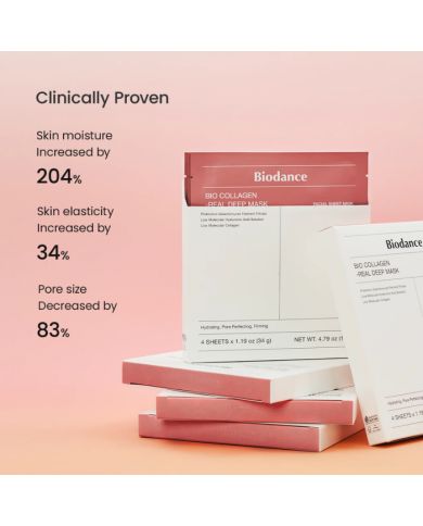 BIODANCE BIO COLLAGEN REAL DEEP MASK PACK DE 4