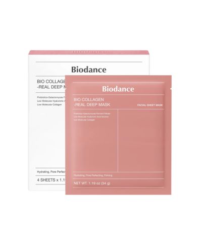 BIODANCE BIO COLLAGEN REAL DEEP MASK PACK DE 4