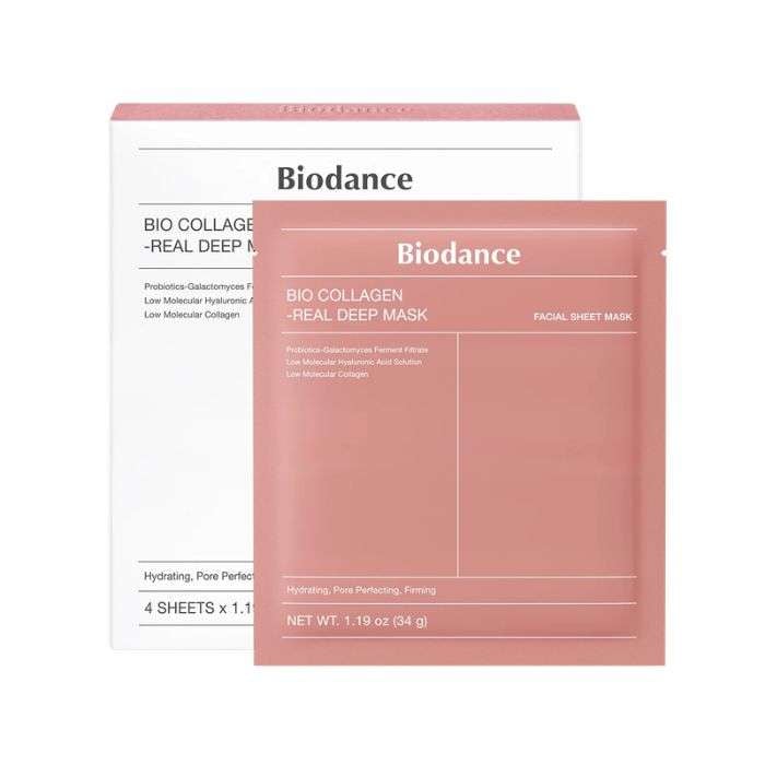 BIODANCE BIO COLLAGEN REAL DEEP MASK PACK DE 4