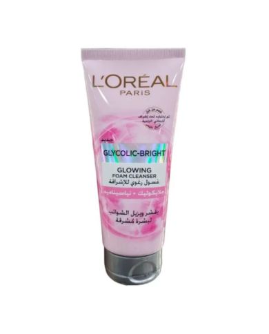 L’OREAL PARIS GLUCOLIC BRIGHT NETTOYANT MOUSSANT 100 ML