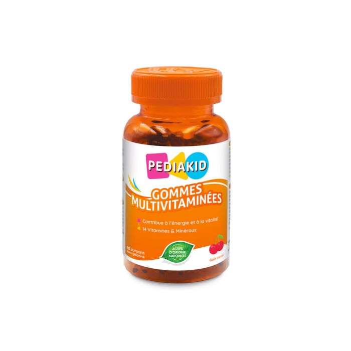 PEDIAKID GOMMES MULTIVITAMINES 60 OURSONS