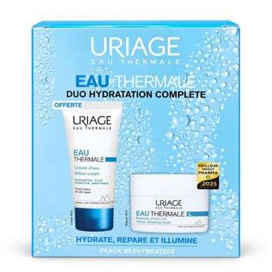 URIAGE OFFRE EAU THERMALE MASQUE D’EAU NUIT 50 ML + CREME D EAU 40 ML OFFERTE
