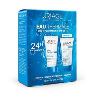 URIAGE OFFRE EAU THERMALE CREME D'EAU 40 ML + CREME LAVANTE 50 ML OFFERTE