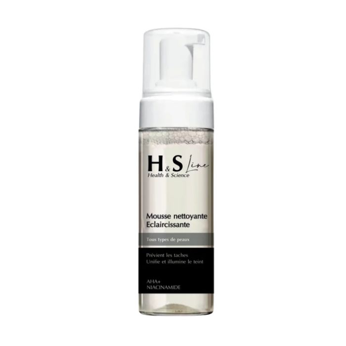 H&S LINE MOUSSE NETTOYANTE ECLAIRCISSANTE 150 ML