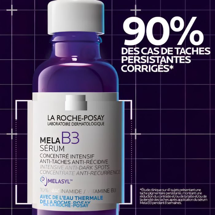 LA ROCHE POSAY OFFRE BLACK FRIDAY ROUTINE ANTI TACHES MELA B3 GEL MICRO PEELING ANTI TACHES 200 ML ET MELA B3 SERUM + TROUSSE ET