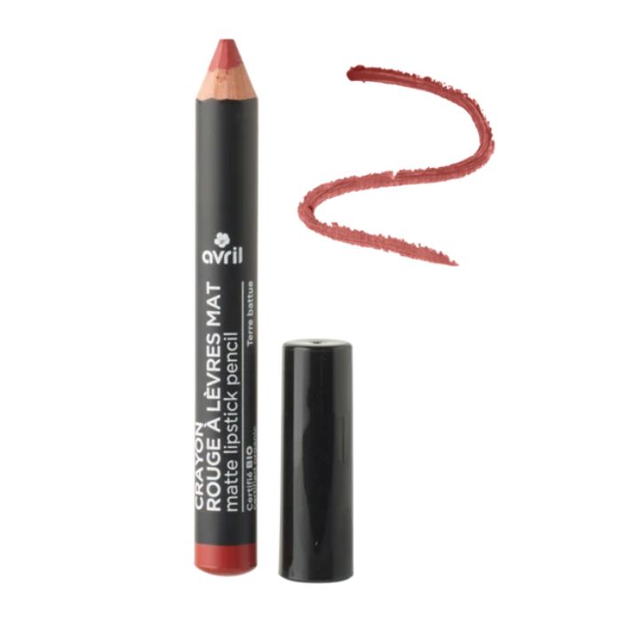 AVRIL CRAYON ROUGE A LEVRES MAT TERRE BATTUE BIO