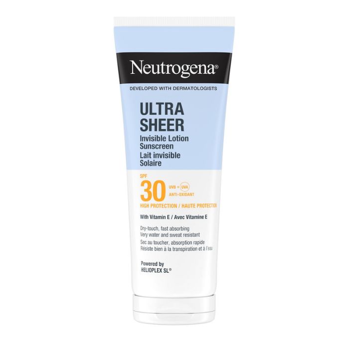 NEUTROGENA ULTRA SHEER LAIT INVISIBLE SOLAIRE SPF 30 HAUTE PROTECTION 200 ML