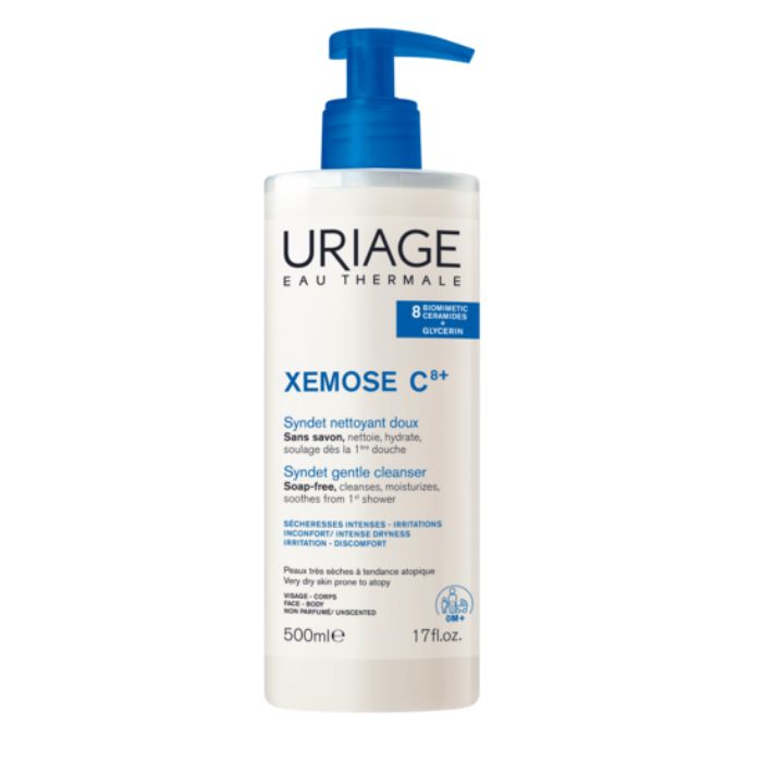 URIAGE XEMOSE C8+ SYNDET NETTOYANT DOUX PEAUX TRÈS SÈCHES 500ML
