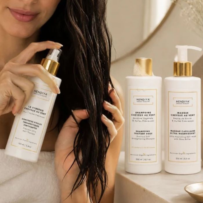 HENDIYA LE COFFRET CHEVEUX AU VENT RITUEL ECLAT CAPILLAIRE