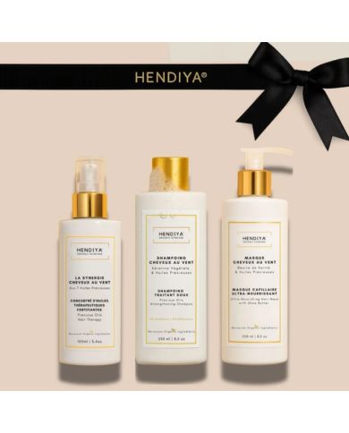 HENDIYA LE COFFRET CHEVEUX AU VENT RITUEL ECLAT CAPILLAIRE