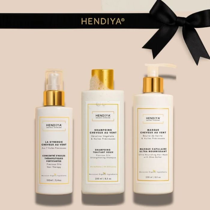 HENDIYA LE COFFRET CHEVEUX AU VENT RITUEL ECLAT CAPILLAIRE