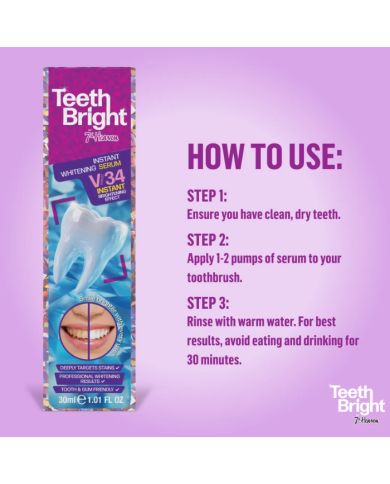 7TH HEAVEN TEETH BRIGHT INSTANT WHITENING SERUM 30 ML