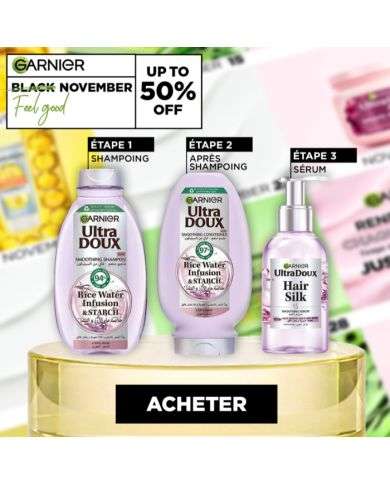 GARNIER ULTRA DOUX PACK HAIR SILK