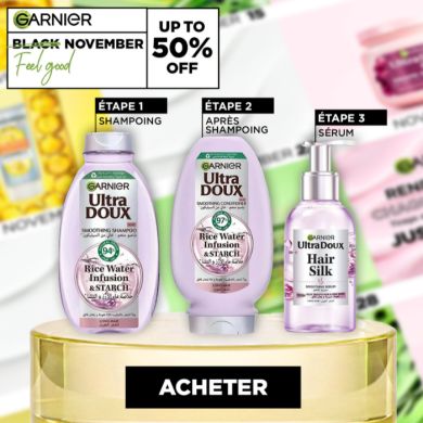 GARNIER ULTRA DOUX PACK HAIR SILK