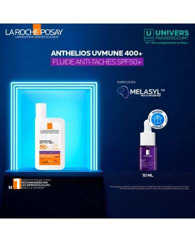 LA ROCHE POSAY OFFRE BLACK FRIDAY ANTHELIOS UVMUNE 400 FLUIDE ANTI TACHES SPF50+ 50 ML