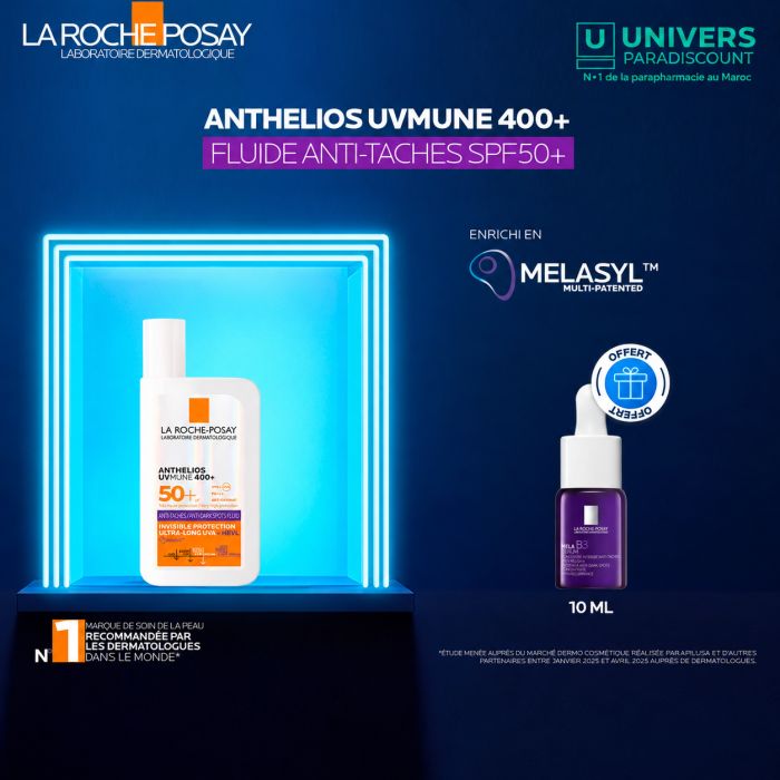 LA ROCHE POSAY OFFRE BLACK FRIDAY ANTHELIOS UVMUNE 400 FLUIDE ANTI TACHES SPF50+ 50 ML