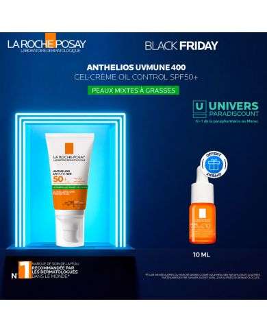 LA ROCHE POSAY OFFRE BLACK FRIDAYANTHELIOS UVMUNE400 OIL CONTROL SPF 50