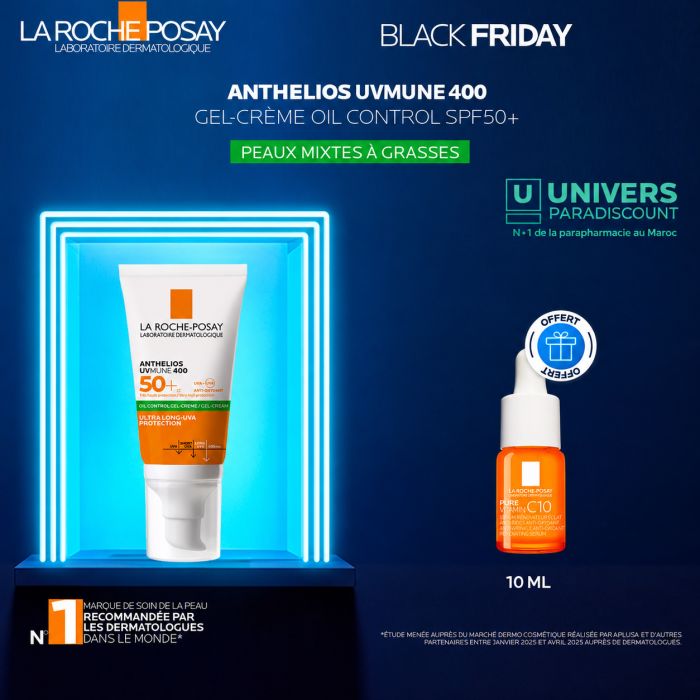 LA ROCHE POSAY OFFRE BLACK FRIDAYANTHELIOS UVMUNE400 OIL CONTROL SPF 50