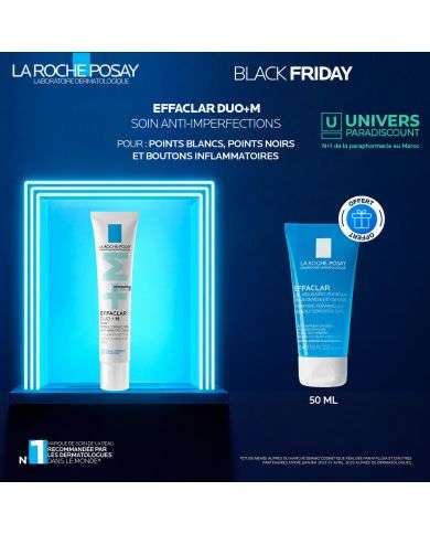 LA ROCHE POSAYOFFRE BLACK FRIDAY EFFACLAR DUO + M 40 ML