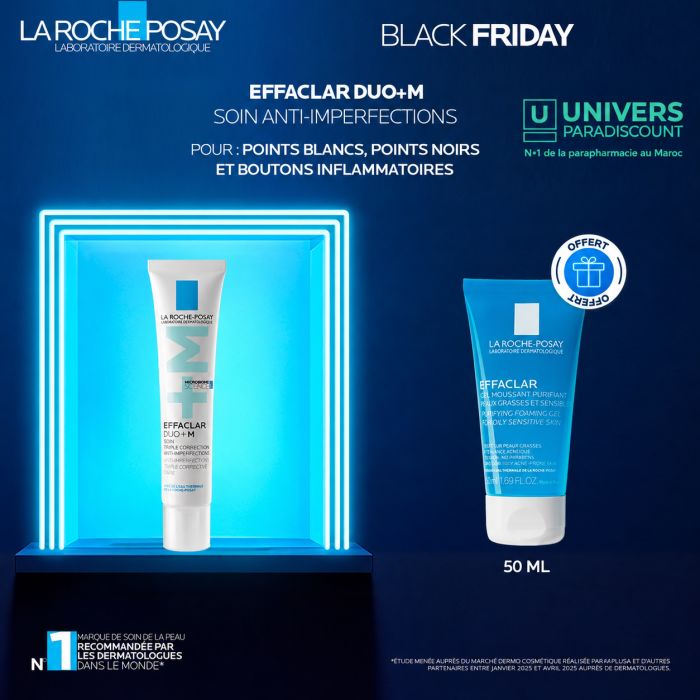 LA ROCHE POSAYOFFRE BLACK FRIDAY EFFACLAR DUO + M 40 ML