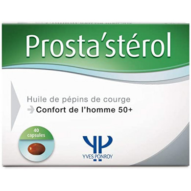 Prosta'stérol - Yves Ponroy - 40 capsules