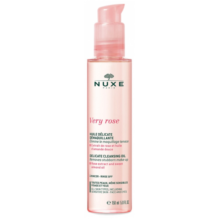NUXE VERY ROSE Huile Délicate Démaquillante