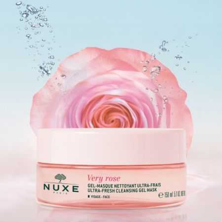 NUXE VERY ROSE Gel-Masque Nettoyant Ultra-frais
