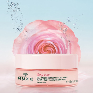 NUXE VERY ROSE Gel-Masque Nettoyant Ultra-frais