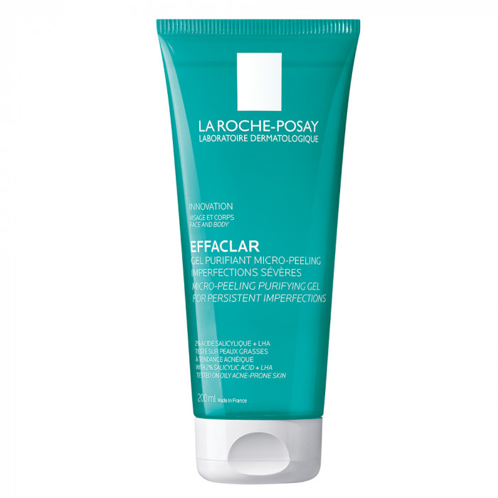 LA ROCHE POSAY EFFACLAR GEL MICRO-PEELING PURIFIANT 200 ML