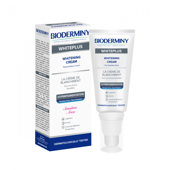 BIODERMINY whitening cream for sensitive areas